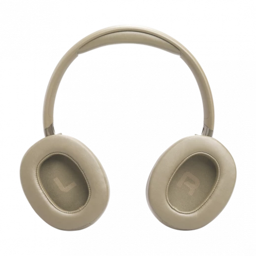 سماعات أذن JBL Tune 780NC فوق الأذن بتقنية البلوتوث، إلغاء الضوضاء التكيفي، بيج - جي بي ال - Image 2