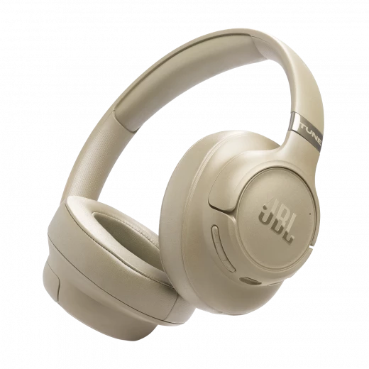 سماعات أذن JBL Tune 780NC فوق الأذن بتقنية البلوتوث، إلغاء الضوضاء التكيفي، بيج سماعات أذن JBL Tune 780NC فوق الأذن بتقنية البلوتوث، إلغاء الضوضاء التكيفي، بيج