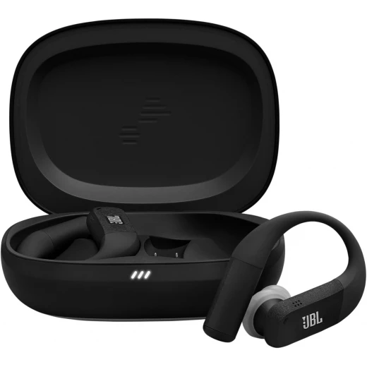 JBL Endurance Peak 4 True Wireless Sport Earbuds, Noise Cancelling, Black and Grey JBL Endurance Peak 4 True Wireless Sport Earbuds, Noise Cancelling, Black and Grey