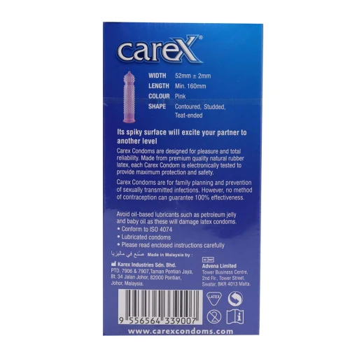 Carex Assorted Condoms 12 Count Pack, Variety Pack for Enhanced Pleasure - CAREX - Image 3