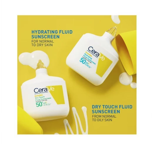 CeraVe Invisible Oil Control Hydrating Sunscreen Fluid SPF50+ 50ml - CeraVe - Image 5