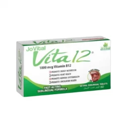 Go Vital Vita 12 – Sublingual Vitamin B12 Tablets, 1000 mcg