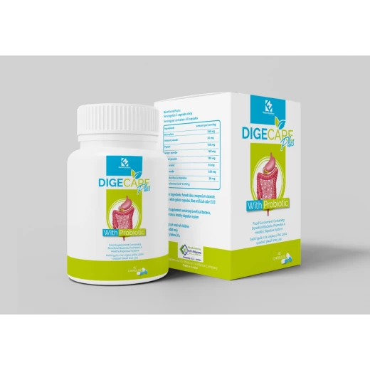 Digecare Plus 30 Capsules Digestive Health Supplement for Adults Digecare Plus 30 Capsules Digestive Health Supplement for Adults