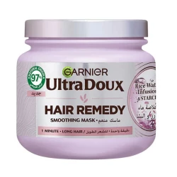 Garnier Ultra Doux Rice Water & Starch Hair Mask 340 ml Moisturizing Treatment