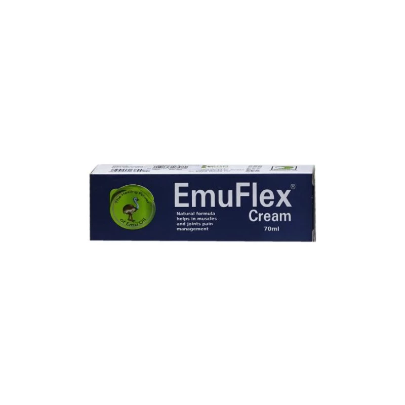 Emuflex Cream 70 ml for Pain Relief, Muscle Soreness, Fast Absorption