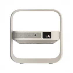 إكس جيمي Elfin Flip Plus بروجكتور محمول بدقة 1080P Full HD وسطوع 500 ISO Lumens مع نظام Google TV ودعم HDR10 وتصحيح تلقائي للانحراف والتركيز التلقائي وبلوتوث وWiFi 5 وتجربة سينما منزلية ذكية بحجم صغير وخفيف حتى 200 بوصة