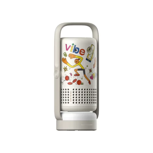 إكس جيمي Vibe One بروجكتور محمول بدقة 1080P Full HD LCD مع نظام Google TV ودعم HDR10 وبلوتوث 5.1 وWiFi 5 وسماعات JBL وتصحيح تلقائي للانحراف وتركيز تلقائي وتجربة سينما منزلية محمولة وخفيفة حتى 150 بوصة مناسب للسفر والاستخدام المنزلي - إكس جيمي - Image 3