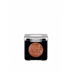 Flormar Intense Shiny Eyeshadow Baked Eyeshadow 008 Golden Brown Long-Lasting Makeup