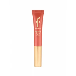 Flormar Puffy Liquid Blush 002 Peachy Glow, Moisturizing Radiant Finish with Sponge Applicator, 12 ML