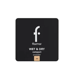 Flormar Wet & Dry Compact Powder 010 Apricot Matte Finish 10g