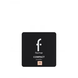 Flormar C.Powder Compact Powder 093 Natural Coral Beige 11g Long-Lasting Face Makeup