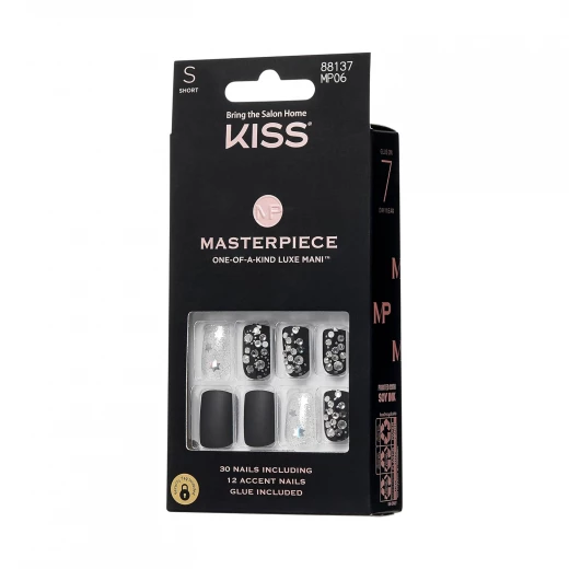 KISS Masterpiece Press On Nails Show My Thr Ready To Wear Salon Style Manicure Long Lasting - Kiss - Image 6
