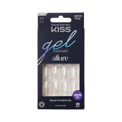 KISS Gel Fantasy Allure How Dazzling Press On Gel Nails for a Salon Quality Manicure at Home