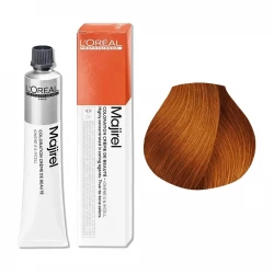 Loreal Majirel Professional Hair Color 7.43 Medium Blonde Copper Gold Rich Glossy Finish