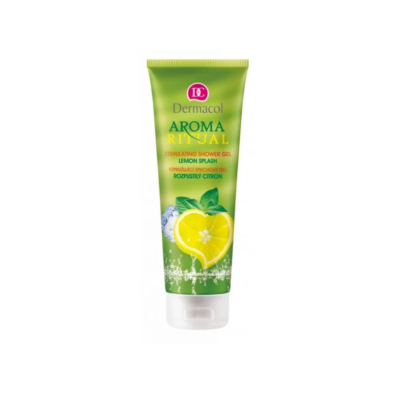 Dermacol Lemon Splash Shower Gel Refreshing Citrus Scent Gentle Cleansing 250 ml - Dermacol