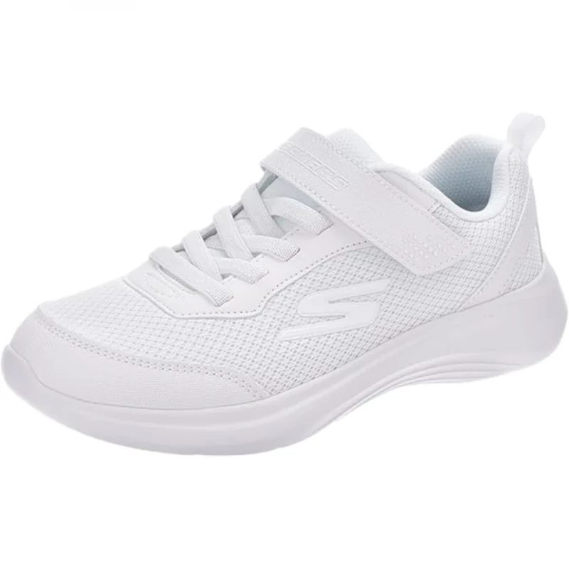Skechers Kids Selectors Reset Achieved Athletic Shoes White Size 31 Comfortable Lightweight Mesh Upper Stretch Laces Adaptive Closure Cushioned Insole Sporty Style - Skechers