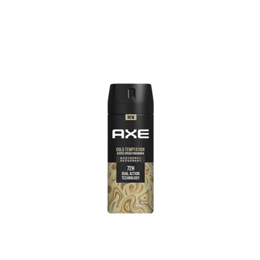 بخاخ الجسم من AXE جولد تمبتيشن برائحة التوابل الغريبة للرجال 4 أونصة