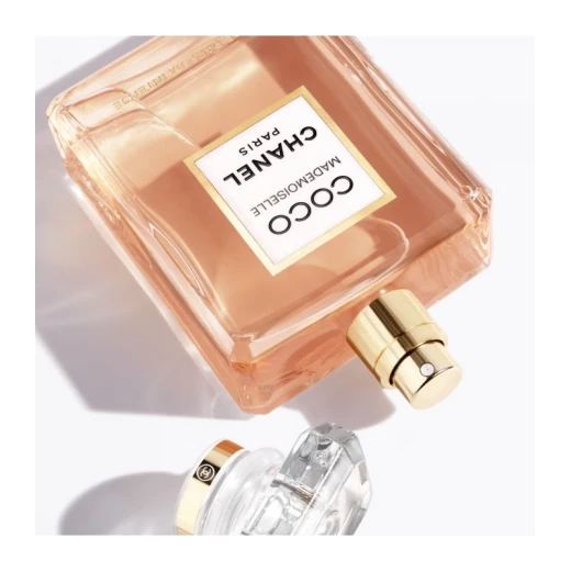 شانيل كوكو مادموزيل إنتنس ماء عطر للنساء بحجم 1.2 أونصة - عطر آسر مع نفحات زهر البرتقال والباتشولي والفانيليا للحصول على رائحة حسية تدوم طويلاً - شانيل - Image 3