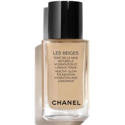 Chanel LES BEIGES Fluide Foundation SPF 15 BR132 30ml: Lightweight, Radiant Finish Liquid Makeup for a Natural, Sun-Kissed Glow. Perfect for Everyday Use and Buildable Coverage.