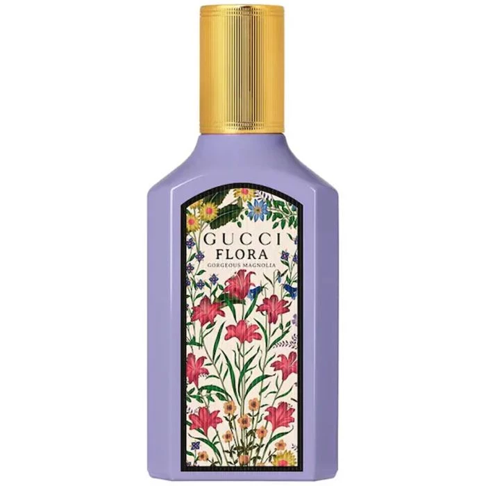 Gucci Flora Gorgeous Magnolia Eau de Parfum Spray for Women 1.7 fl oz Chypre Floral Fragrance - Gucci