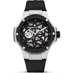 Cerruti Lucardo Men's Watch 49mm Black Stainless Steel Analog Quartz