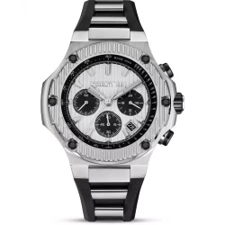 Cerruti 1881 Lucardo Men's Watch CIWGO0050604 Stainless Steel Multicolor Dial 44mm Water Resistant 100m