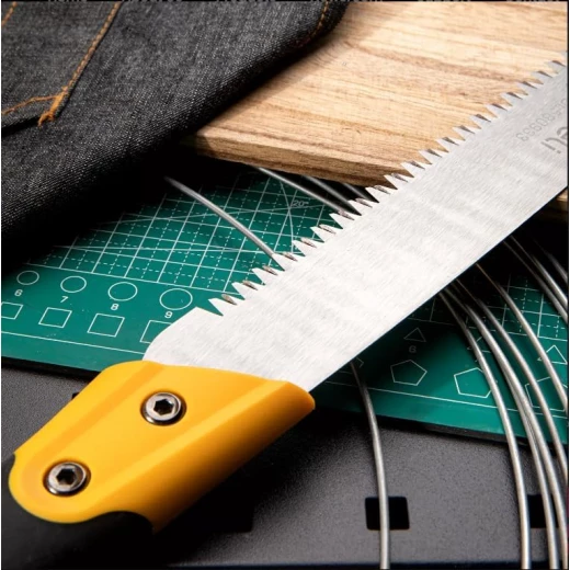 DELI+ 330mm SK5 Steel Pruning Saw, 7 TPI, Heat Treated, ABS Handle - Deli - Image 6