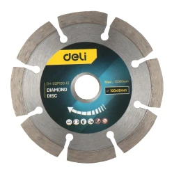 DELI Diamond Cutting Blade 4 Inch 100x16mm for Tile, Stone, Granite