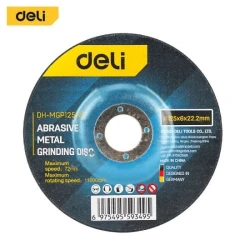 Deli Tools Cup Brush 75mm Wire Brush for Metal Grinding and Polishing