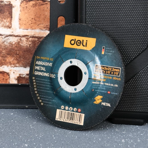 Deli Abrasive Metal Cutting Disc 355mm, Double Fiber Mesh, for Metal Cutting - Deli - Image 3