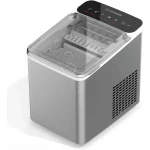 Nutricook Icy Bullet Ice Maker, Rapid Ice Production, Self Cleaning Function, Stainless Steel - Nutricook