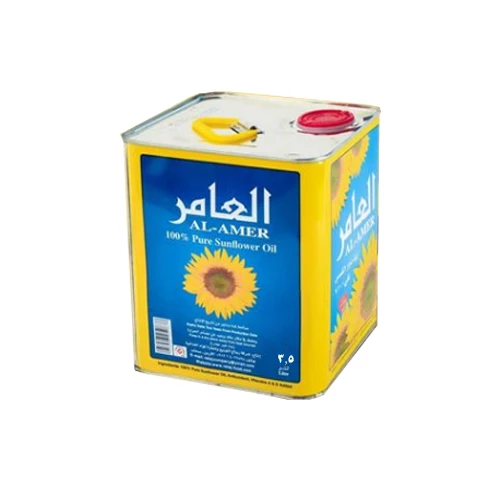 زيت دوار الشمس العامر 3.5 لتر زيت طهي غني بفيتامين هـ لطهي صحي زيت دوار الشمس العامر 3.5 لتر زيت طهي غني بفيتامين هـ لطهي صحي