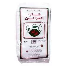 شاي الغزالين أسود فاخر 1 كجم أوراق سائبة عالية الجودة للتحضير - الغزالين