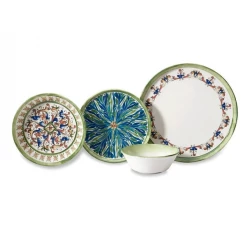 Korkmaz Iona Coll 24 Piece Porcelain Dinnerware Set for 6 People