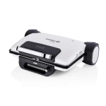 Korkmaz Tostema Maxi Toaster Vanilla, 1800W sandwich and toast maker, non-stick plates for easy cleaning, fast heating, stylish and durable design, ideal for daily home use - Korkmaz