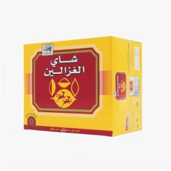 شاي الغزالين 300 ميدالية شاي أسود 100عبوة كرتون تجربة شاي عالية الجودة مذاق غني مثالي للمشاركة أو الاستمتاع الشخصي