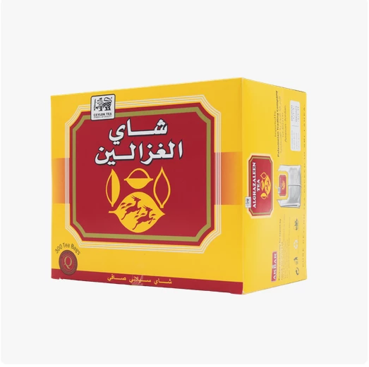 Al Ghazaleen Tea 300 Medallions Black Tea Carton Pack Premium Quality Tea Experience Rich Flavorful Brew Perfect for Sharing or Personal Enjoyment - Al Ghazaleen