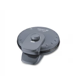 Korkmaz Mia Cosmica Waffle Maker, 850 Watt Power, Granit Coated Plates, Adjustable Heat Control, 19 cm Cooking Surface, Cosmica Grey