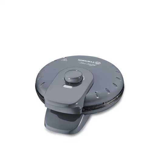 صانعة الوافل كوركماز ميا كوزميكا، 850 واط، ألواح مطلية بالجرانيت، تحكم قابل للتعديل بالحرارة، سطح طهي 19 سم، رمادي كوزميكا صانعة الوافل كوركماز ميا كوزميكا، 850 واط، ألواح مطلية بالجرانيت، تحكم قابل للتعديل بالحرارة، سطح طهي 19 سم، رمادي كوزميكا