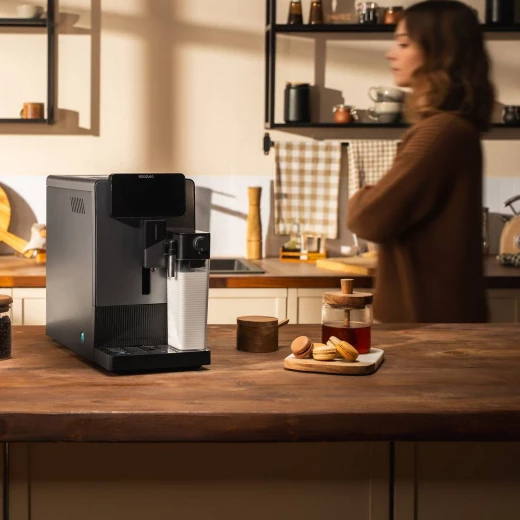 ماكينة قهوة أوتوماتيكية Cecotec Cremmaet Latte Art 19 بار مع مطحنة حبوب مدمجة وخزان حليب وتحضير 6 مشروبات + هدية قسيمة شراء وحبوب إسبريسو مجانية - سيكوتك - Image 5