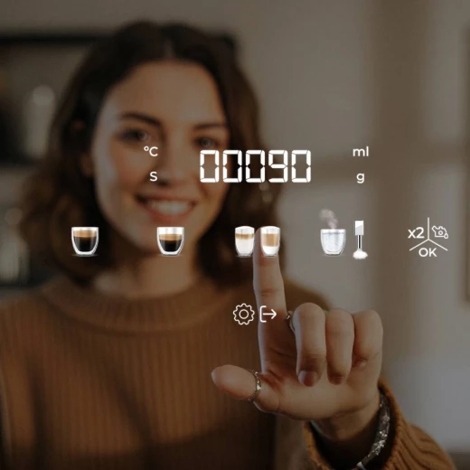 ماكينة قهوة أوتوماتيكية Cecotec Cremmaet Latte Art 19 بار مع مطحنة حبوب مدمجة وخزان حليب وتحضير 6 مشروبات + هدية قسيمة شراء وحبوب إسبريسو مجانية - سيكوتك - Image 9