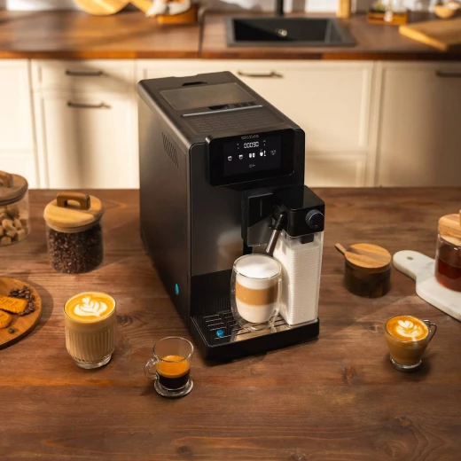 ماكينة قهوة أوتوماتيكية Cecotec Cremmaet Latte Art 19 بار مع مطحنة حبوب مدمجة وخزان حليب وتحضير 6 مشروبات + هدية قسيمة شراء وحبوب إسبريسو مجانية - سيكوتك - Image 10
