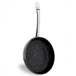 Korkmaz Proline Nero 20 cm Non-Stick Induction Frying Pan Black Aluminum