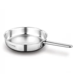 Korkmaz Perla Stainless Steel Frying Pan 24 cm Diameter Induction Compatible
