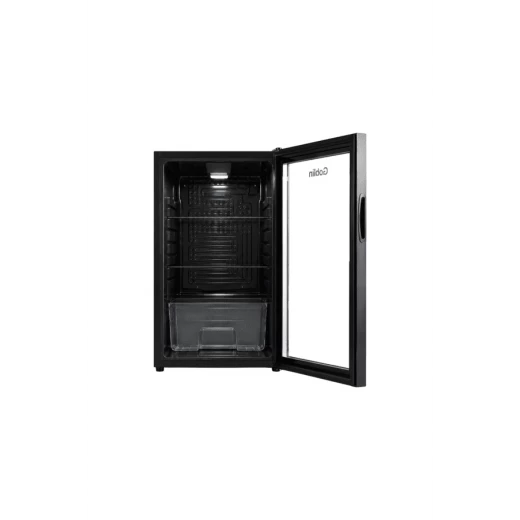 Goblin Mini Refrigerator 95 Liter Single Door Black GOB-M95G-BK Direct Cooling Freestanding Compact Appliance - Goblin - Image 3