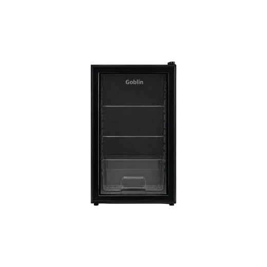 Goblin Mini Refrigerator 95 Liter Single Door Black GOB-M95G-BK Direct Cooling Freestanding Compact Appliance Goblin Mini Refrigerator 95 Liter Single Door Black GOB-M95G-BK Direct Cooling Freestanding Compact Appliance
