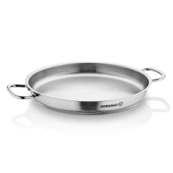 Korkmaz Proline Stainless Steel Two-Handle Frying Pan 18 cm Induction Compatible