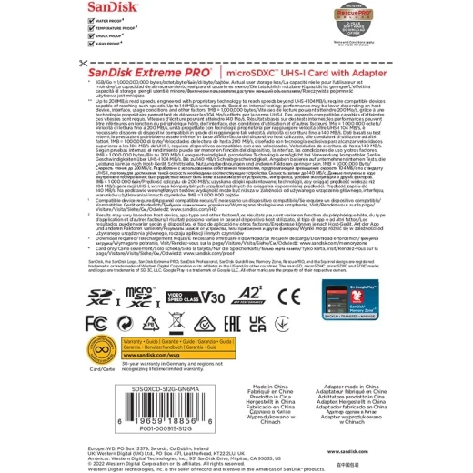 SanDisk Extreme Pro microSDXC 512GB UHS-I Memory Card for 4K UHD Video and Fast App Performance - Image 4