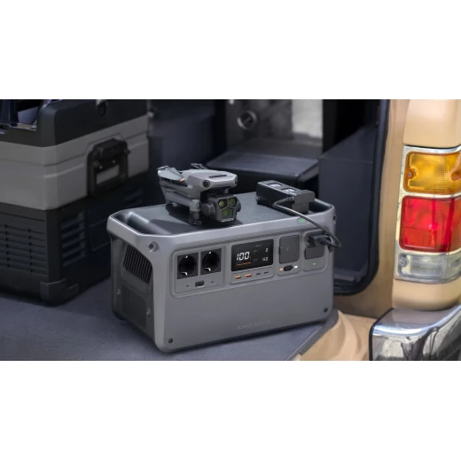 DJI Power 1000 V2 Portable Power Station – 1024Wh Capacity, 2600W Continuous Output, Fast Charging Support, ideal for camping, emergencies, and powering multiple devices with high efficiency and reliable performance anywhere - Dji - Image 8