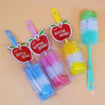 Multi-Purpose Baby Bottle Cleaning Brush designed for thorough cleaning of baby bottles, nipples, and feeding accessories, soft and safe for daily use - Aa